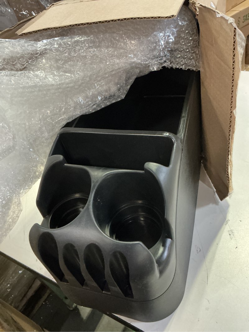 Condition photo showing Good Condition for TSI Products 54211 Clutter Catcher Black OEM Look Minivan Console, Large