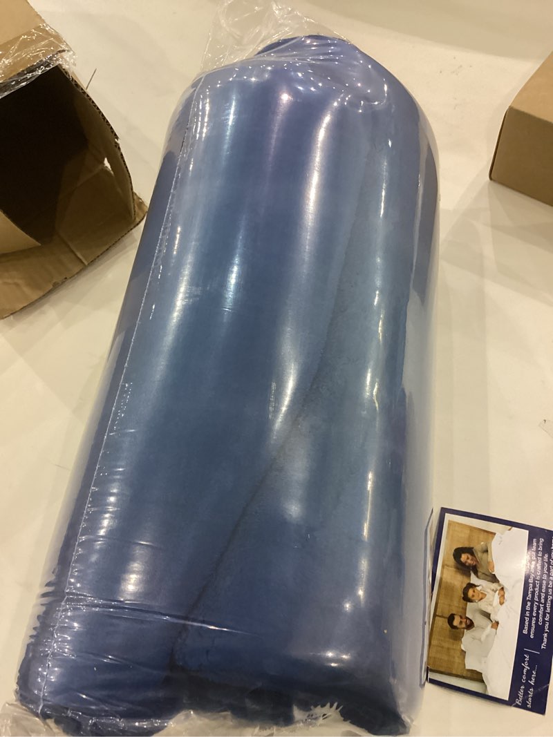 Condition photo showing Good Condition for Ultra Soft Fleece Blanket King Size - Flannel Fleece Luxury King Blanket - Lightweight for Couch Bed Chair - Thick, Warm and Breathable - All Season Cozy Fuzzy, Anti-Static Microplush Bedding, Navy King (90" x 108") 09 - Navy