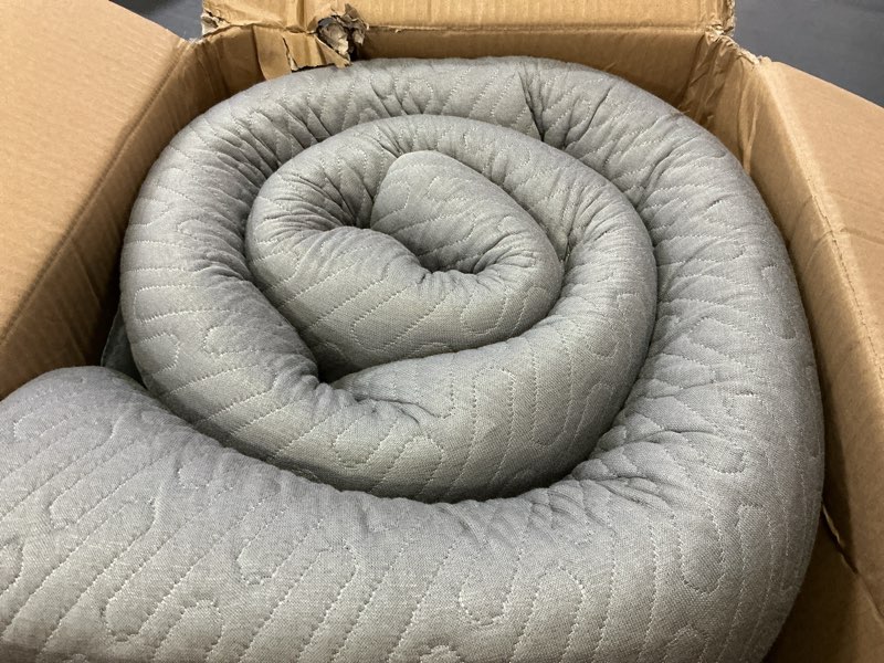 Condition photo showing Good Condition for VALUXE 3 Inch Gel Memory Foam Mattress Topper Full Size High Density Cooling Pad Pressure Relief Bed Topper Grey (with Removable & Washable Bamboo Cover) Full 3 Inch Gray