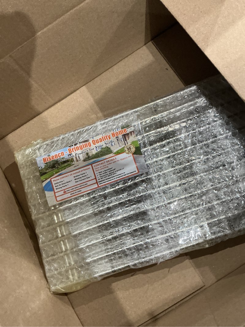 Condition photo showing Good Condition for 304 stainless steel grill grates for charbroil performance 463342119 463347017 463335517 463376017, grill grates replacement for char-broil 463342118 463347418 463347519, g470-0003-w1 g470-0002-w1 stainless steel 18x25"