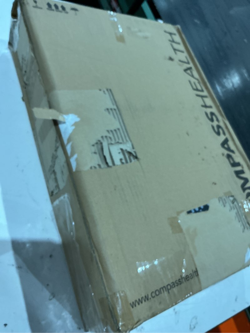 Condition photo showing As Is for carex toilet seat riser