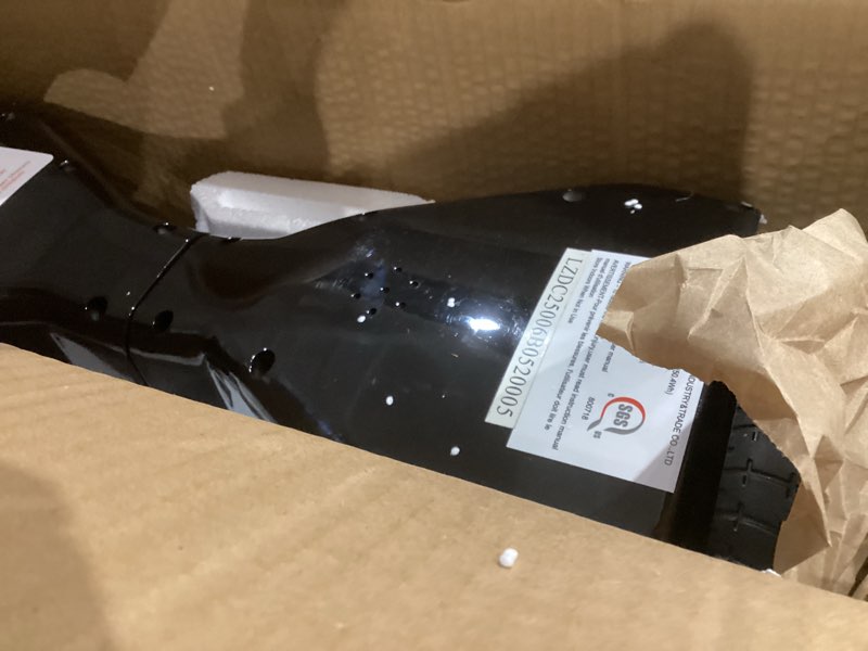 Condition photo showing Good Condition for Starship Electric Hoverboard with Bluetooth Speaker, Chrome Color Self Balancing Scooters with Science Fiction Design and 6.5 inch LED Wheels (Chrome Black)