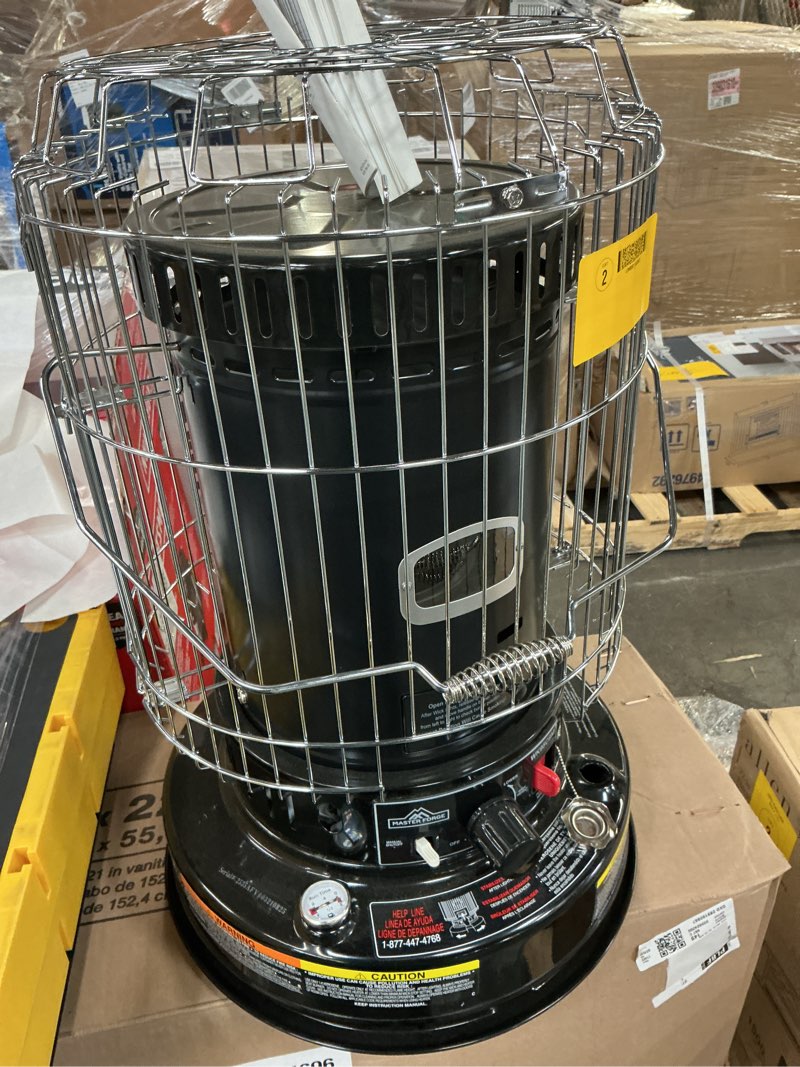 Condition photo showing As Is for Master Forge 23800-BTU Convection Indoor/Outdoor Kerosene Heater