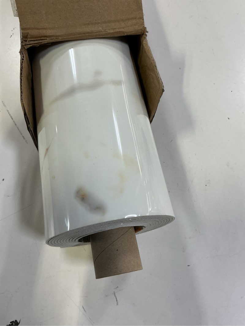 Condition photo showing Good Condition for Marble Peel and Stick Waterproof Wall Paneling, 118" x 47" Calacatta Gold Glossy Finish Self-Adhesive Backsplash Tile Vinyl Wall Panel for Kitchen Bathroom Wall Decor, Covers 38.75 Sq. Ft. 1 Calacatta Gold