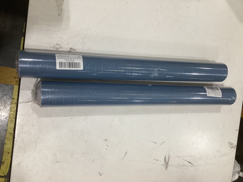 Condition photo showing New/Like New for navy blue wallpaper peel and stick contact paper for cabinets a set of 23.6"x472"navy blue self-adhesive removable wall paper waterproof vinyl roll for bedroom wall shelf drawer navy blue 23.6”x 472”