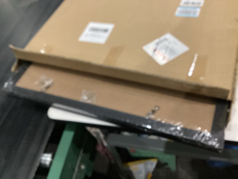 Condition photo showing Good Condition for 24x30 Picture Frame with 20x24 Mat Set of 2, Display Photo 20x24 with Mat or 24 x 30 Without Mat, Wall Hanging Large 24 by 30 Poster Frame with Plexiglass, 2 Pack, Black Black, 2 Pack 24x30 inch