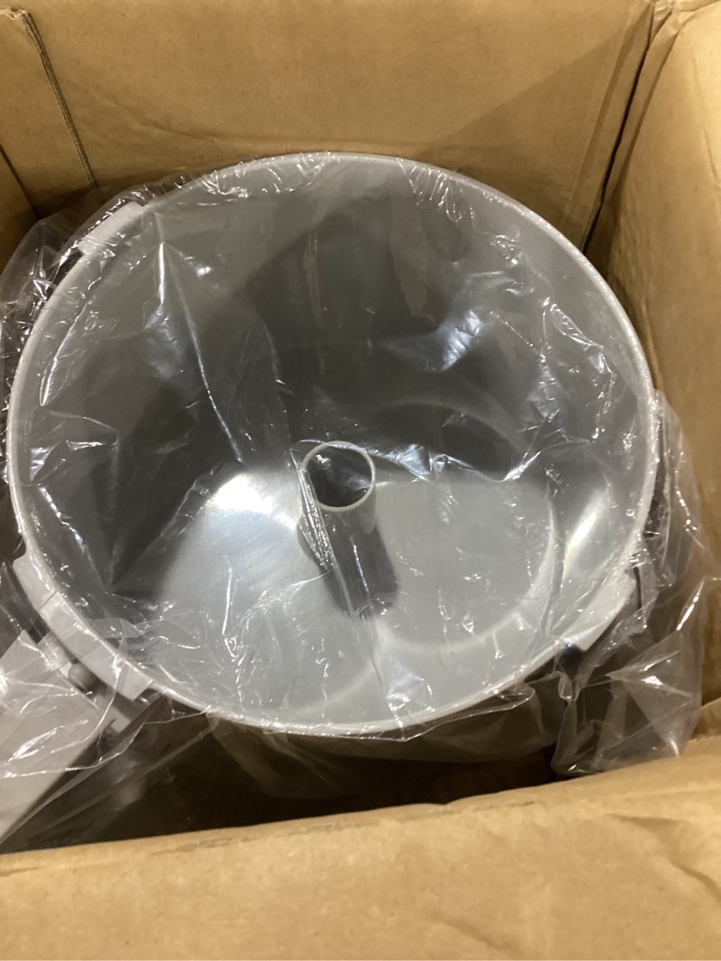 Condition photo showing Good Condition for 112204s cutter bowl & 106458s cutter bowl lid compatible with robot coupe r2, r2b, r2n, r2 dice food processor, 3 quart bowl, gray