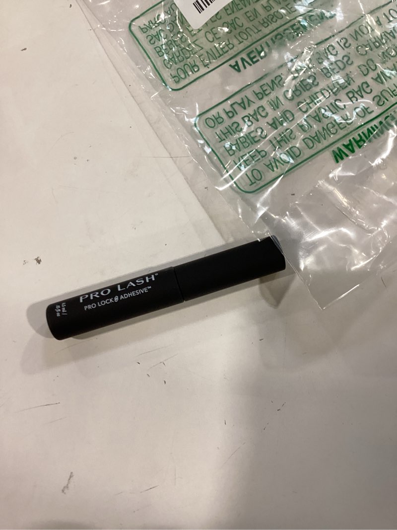 Condition photo showing Good Condition for pro lash pro lock adhesive - longest-lasting, easiest-to-apply lash glue - waterproof, sweatproof eyelash glue - safe for sensitive eyes - 10-plus day hold, no fumes, no dry time - 4.5 ml lash adhesive