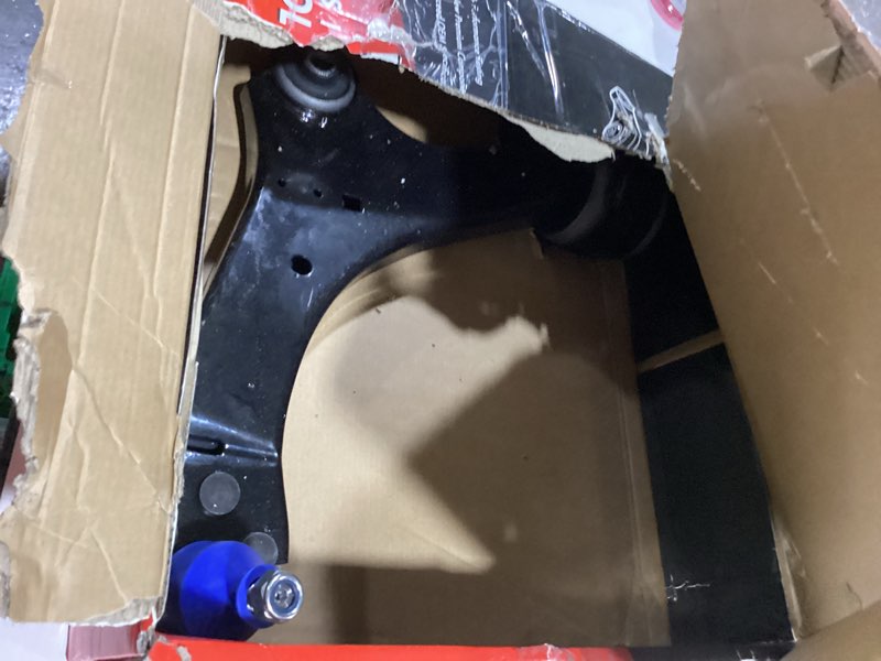 Condition photo showing As Is for a-premium 10pc front suspension kit, upper & lower control arm, inner & outer tie rod end, sway bar link, compatible with mercedes benz c230/240/280/320/350 2001-2007 & clk320/350/500/550 2003-2009