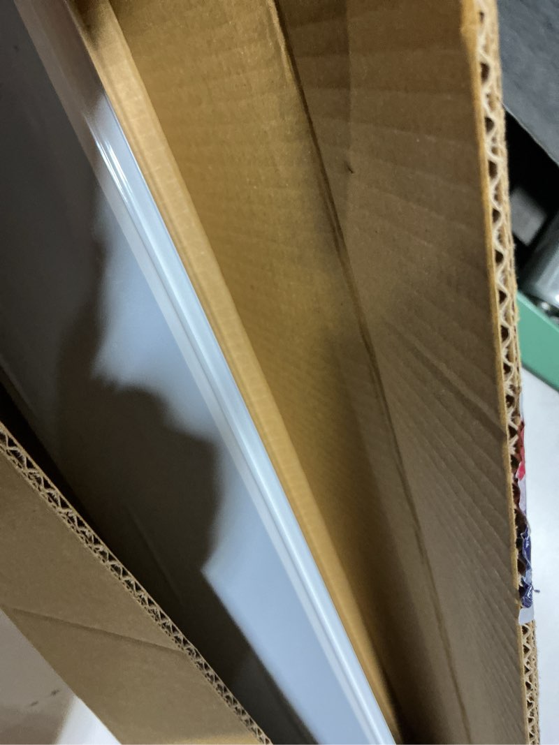 Condition photo showing Good Condition for Shadesu Cordless Zebra Blinds for Windows, 36" W x 72" H, White, Dual Layer Free-Stop Zebra Shades, Light Control for Day and Night, Sheer Blinds for Indoor Windows, Bedroom, Kitchen 01- White ( Cordless ) 36"W x 72"H