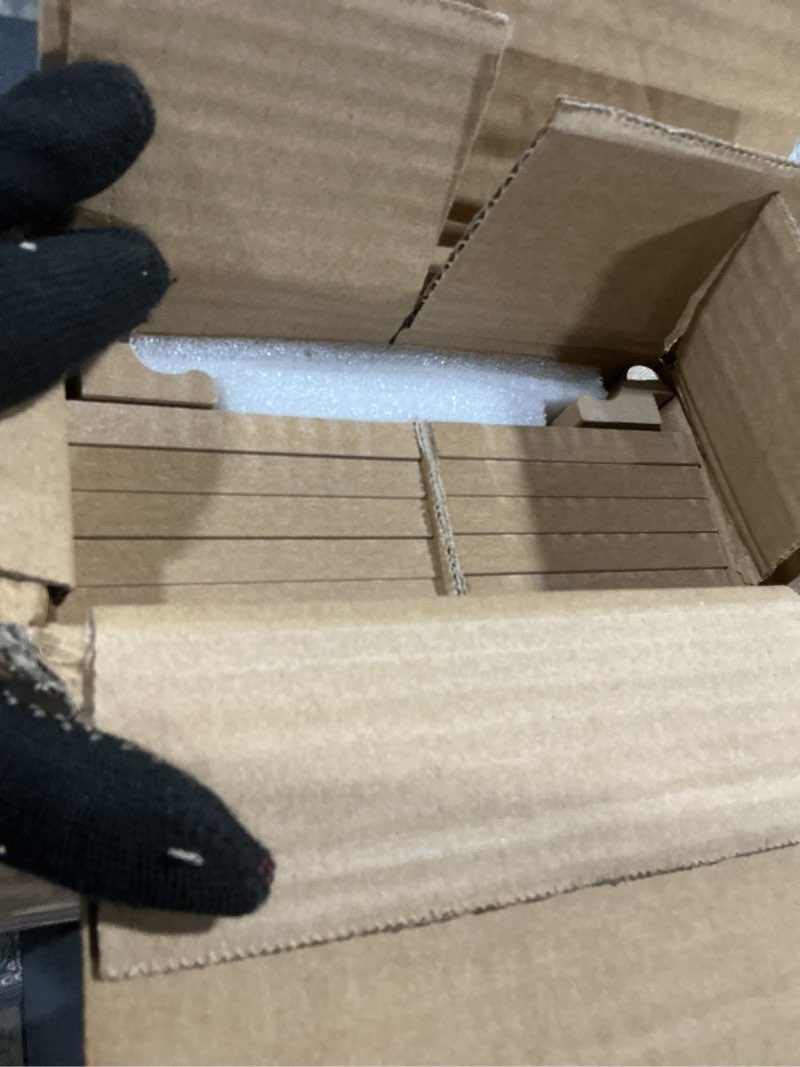 Condition photo showing Good Condition for Art3d Premade Board and Batten Paintable Wainscoting Kit, MDF Accent Wall Panel for Kitchen Bedroom Living Room Home Decor Covers 94.5 x 54 in. Molding Trim Slat with Edge Strip 94.5 x 54 Inch Log Color