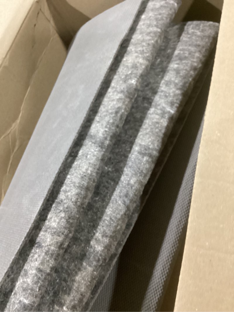 Condition photo showing Good Condition for Mohawk Home Non Slip Rug Pad 1/4" Thick Felt + Latex Rubber Gripper - Dual Surface Cushion for Hardwood, Carpet, Tile Floors, Made in USA - 4' x 6' (Rectangular) 1/4 Inch Dual Surface Rug Pad 4' x 6' (Rectangular)