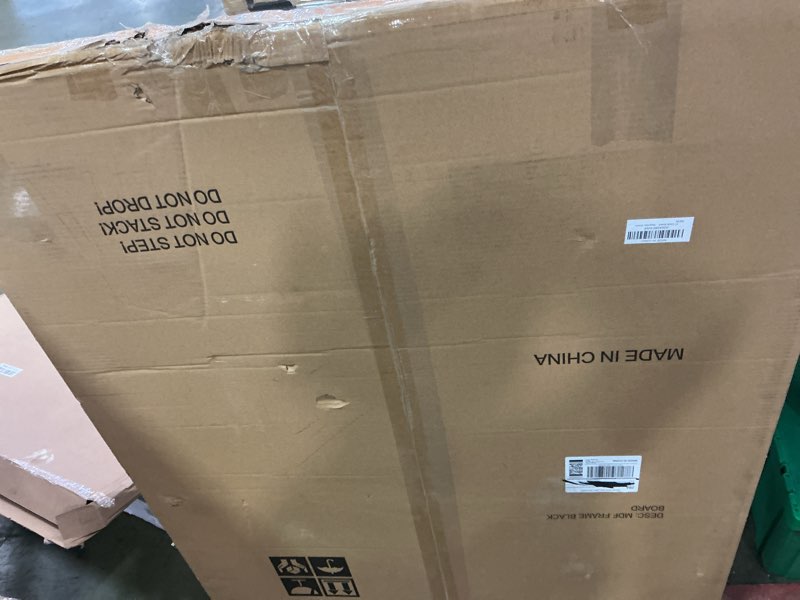 Condition photo showing New/Like New for 4 THOUGHT Chalk Board 36" x 48", Magnetic Large Chalkboard for Wall Rustic Blackboard Hanging Chalkboards Sign Menu Board for Kitchen Decor Office Home School 2 Markers 8 Magnets, Brown