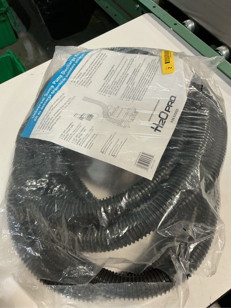 Condition photo showing Good Condition for flotec fp0012-6u-p2 universal discharge hose kit, 24-feet by 1-1/4-inch or 1-1/2-inch