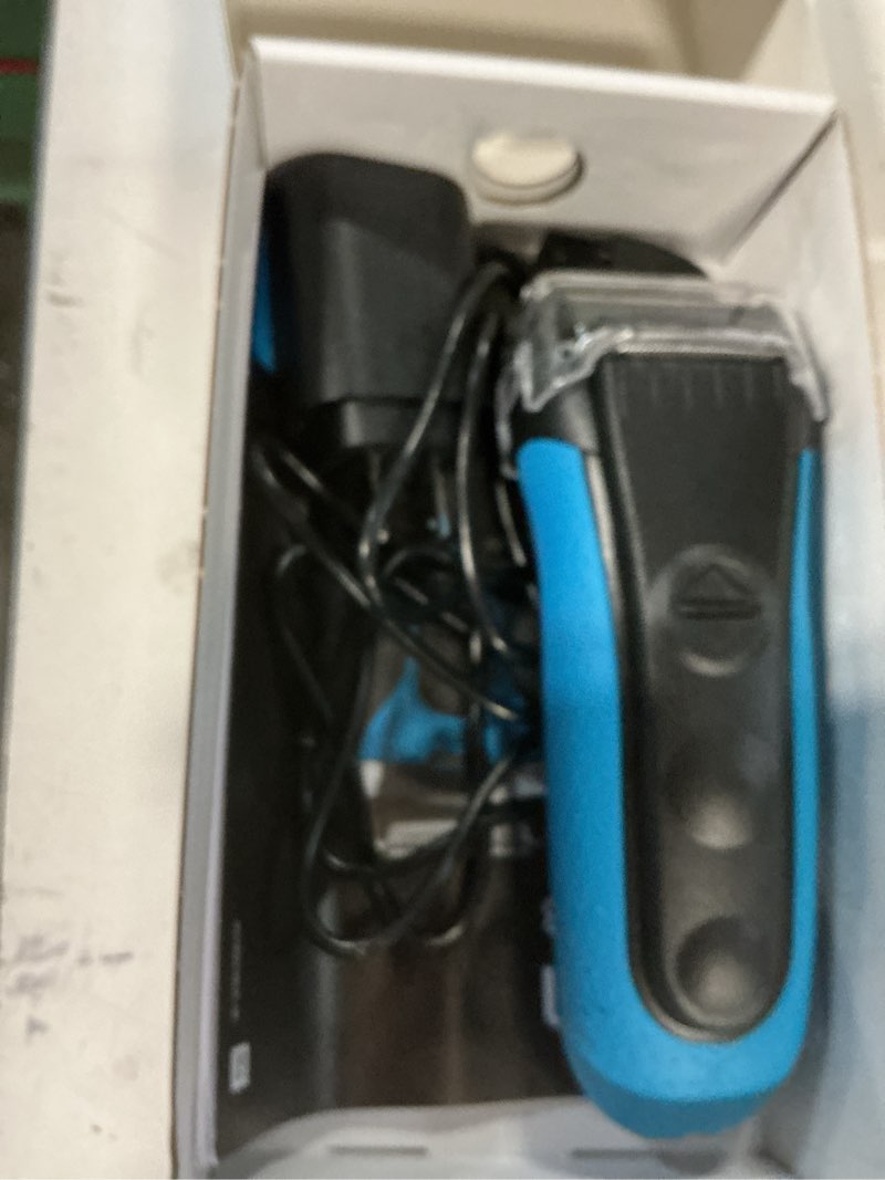 Condition photo showing Good Condition for Series 3 310s Wet & Dry Electric Shaver for Men/Rechargeable Electric Razor, Blue Braun 3010s