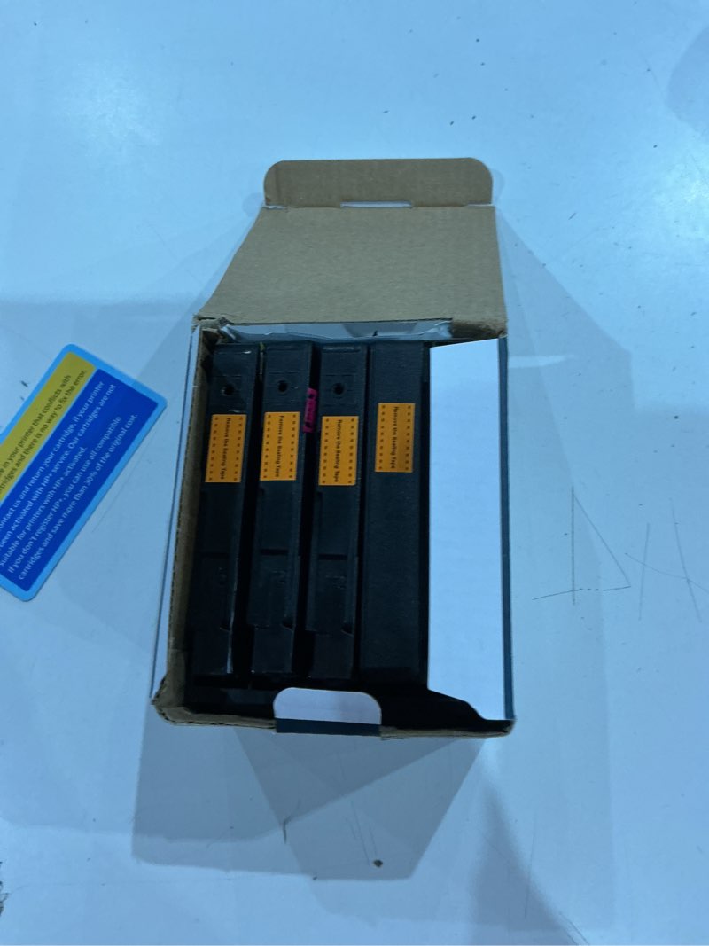 Condition photo showing As Is for mycartridge suprint 962xl ink cartridges combo pack high yield replacement for hp 962xl 962 ink compatible with officejet 9012 pro 9010 9014 9015 (1 pack black, cyan, magenta, yellow 1
