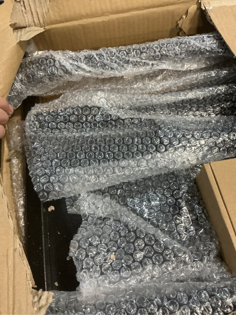 Condition photo showing Good Condition for Suitable for The Elderly and Children with Auxiliary handrails, Anti Slip, Adjustable Height, Bedside Sofa, footrest Stool (Pure Black)