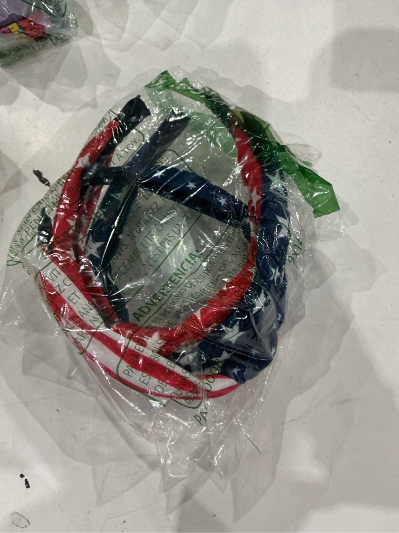 Condition photo showing Good Condition for ardorchid usa flag headbands american patriotic independence day 4th of july headband red white and blue hair hoop for women girls gifts hair accessories 4th of july headband-a