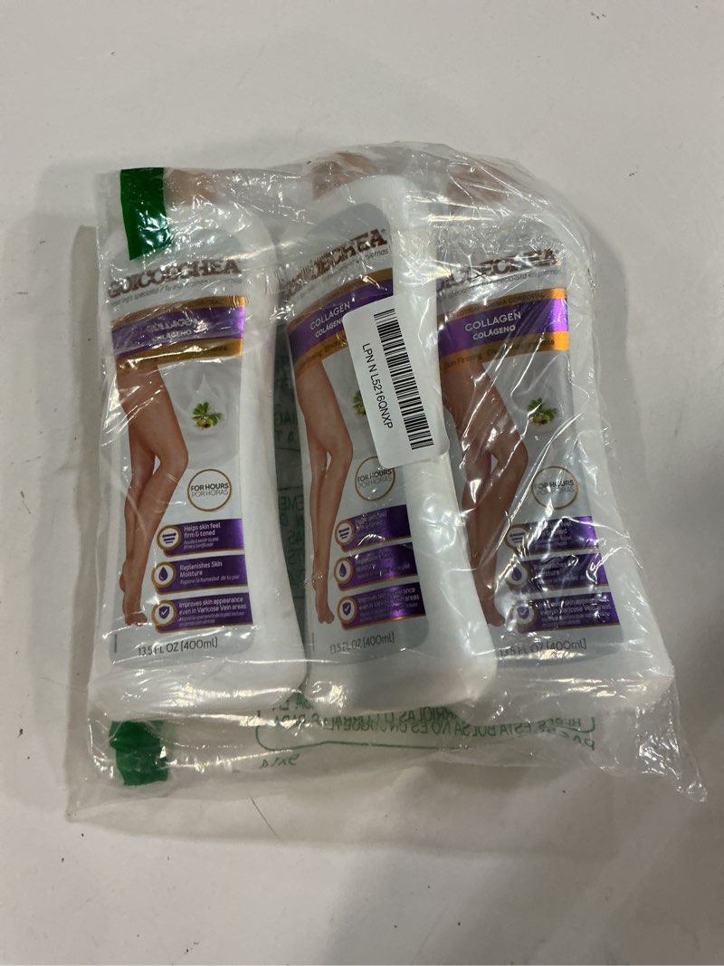Condition photo showing New/Like New for Goicoechea Skin Firming Cream | Body lotion with Collagen Elastin for Women, Skin Toned & Firming Lotion, Formula for Varicose Veins & Restless Legs, 24H Hydration, 13.5 oz, 3-Pack Skin Firming Lotion (Pack of 3)
