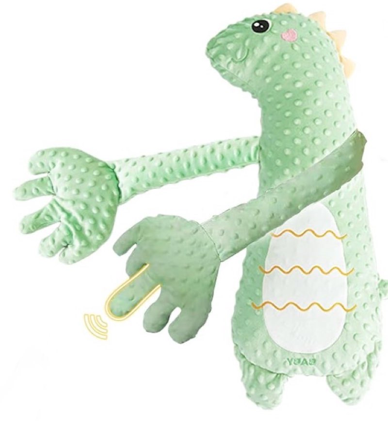 interactive electronic pet plush toy, plush doll soothe gift for toddlers birthday, mom, expectant mother, pregnant woman