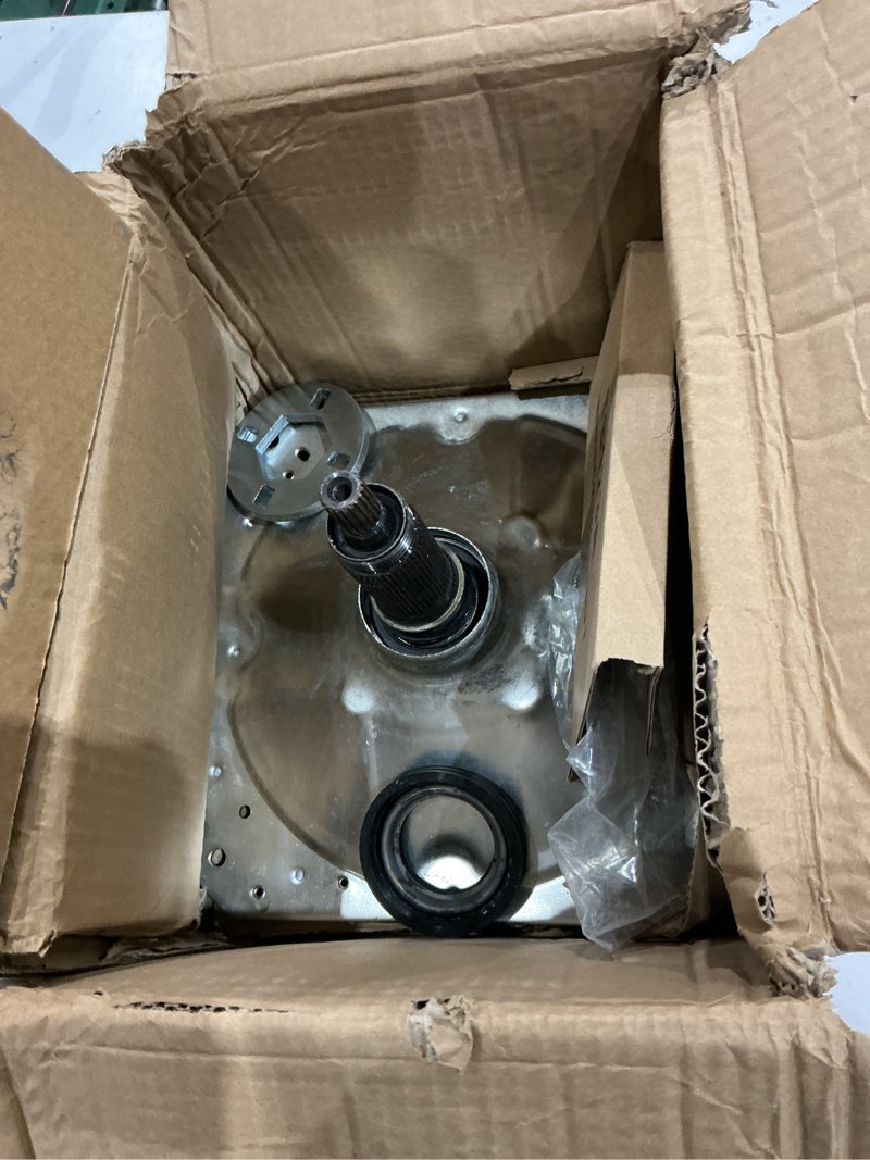 Condition photo showing As Is for w11393685 washer gearcase with tb123b spanner wrench, fits wtw8040dw4 wtw8500dw6 mvwb765fw3 mvwb835dc4 replaces w11455453 w11134159, compatible with select whirlpool maytag kenmore top load washers