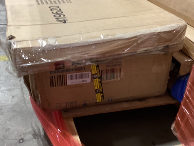 LINSY Fluted Dresser for Bedroom with 6 Drawers, Mid Century Modern Chest of Drawers with Gold Metal