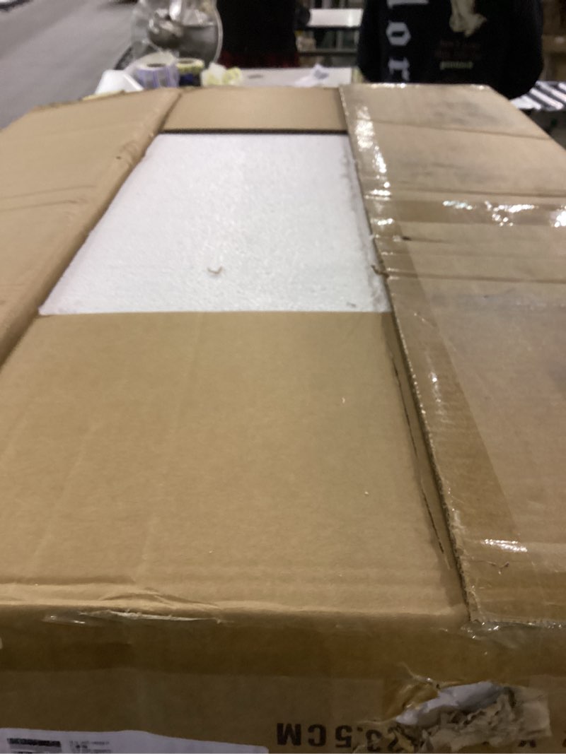 Condition photo showing New/Like New for Gold Crystal Chandelier | Modern Luxury Oval-Shaped Chandeliers for Dining Room Light Fixture, 32" 10-Light Crystal Ceiling Lighting Fixture for Dining Room Kitchen Island Bar Gold 10-Light L 32"