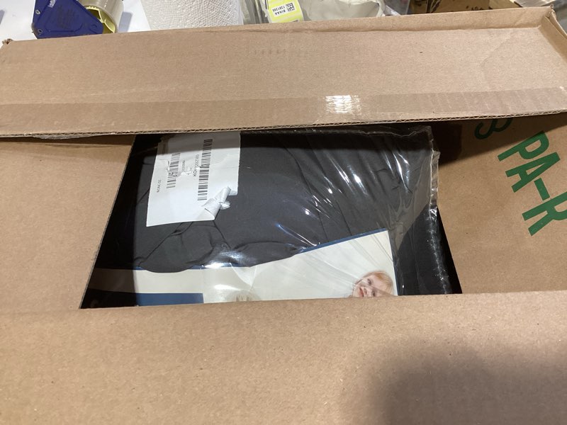 Condition photo showing Good Condition for ugg leonora comforter set with 2 pillow shams lightweight down alternative blanket reversible cozy warm all season washable and hypoallergenic bedding set, king, charcoal grey grey king