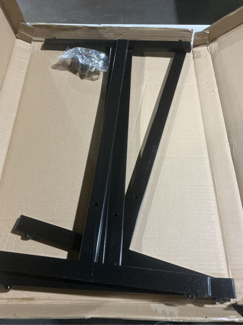 Condition photo showing As Is for fumete 2 pairs wire grid display legs gridwall t base rectangular tube leg wire wall grid support grid panel base gridwall accessories for 2 feet wire grid wall display or slatted panels