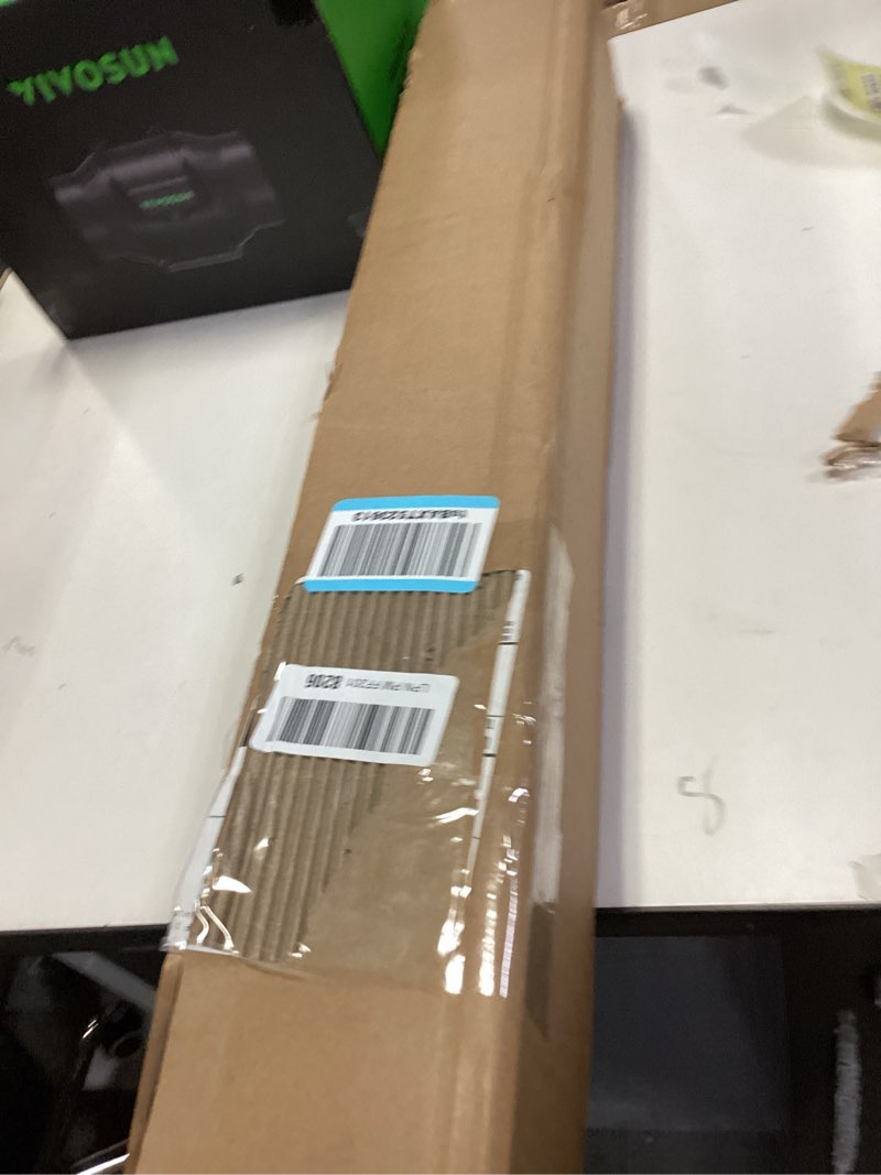 Condition photo showing Good Condition for LazBlinds Cordless Bamboo Roman Shades, Privacy Blinds for Interior Windows, Room Darkening Roll Up Bamboo Blinds for Home & Patio, 31.5" W x 64" H, Highfield Teak Pricacy - Highfield Teak 31 1/2" W x 64" H