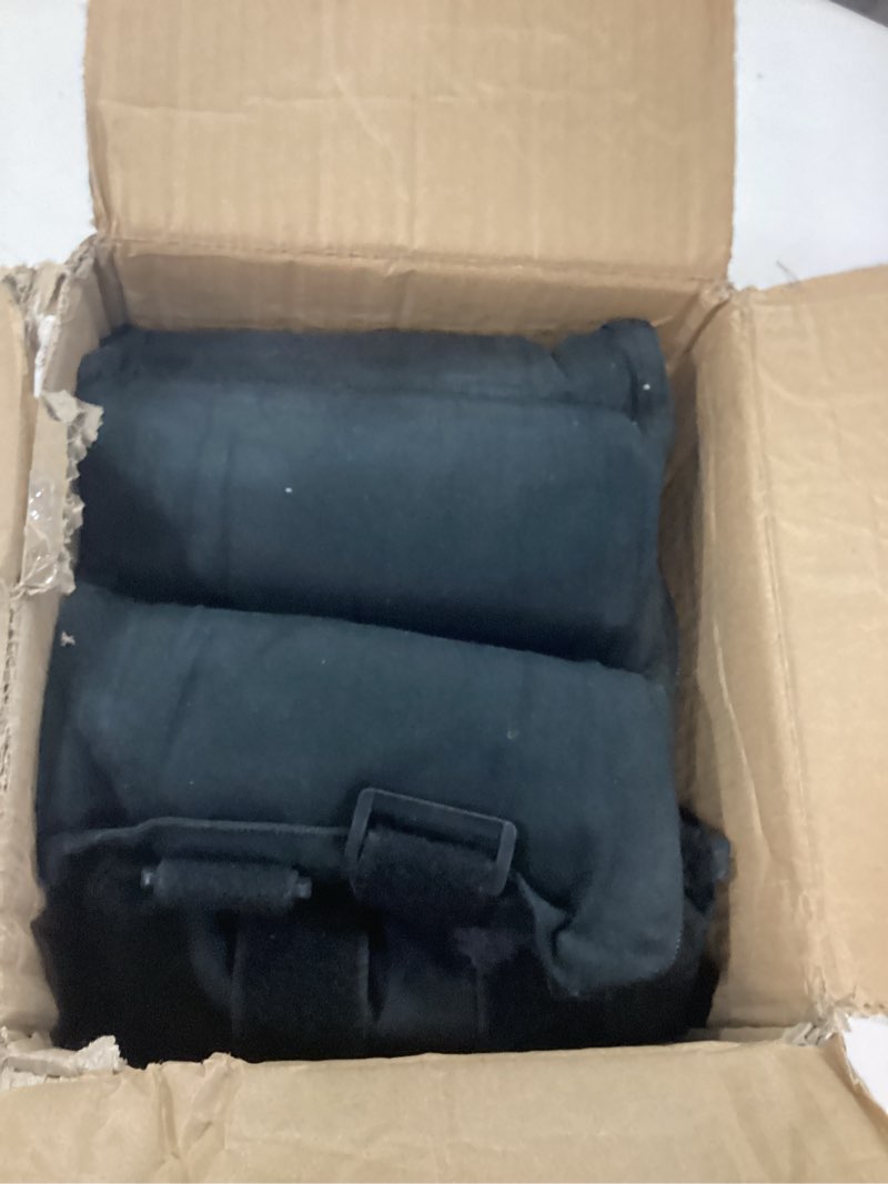 Condition photo showing As Is for CAP Barbell Adjustable Ankle Weights |10-20lb Pair | Black 20-Pounds