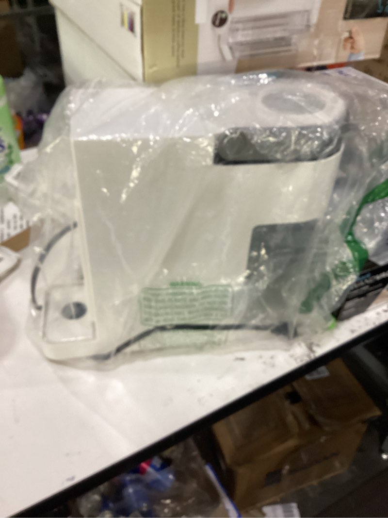 Condition photo showing As Is for Keurig K-Slim Single Serve K-Cup Pod Coffee Maker, Multistream Technology, 3 Brew Sizes, Slim and Sleek Design, 46oz Removable Reservoir, White