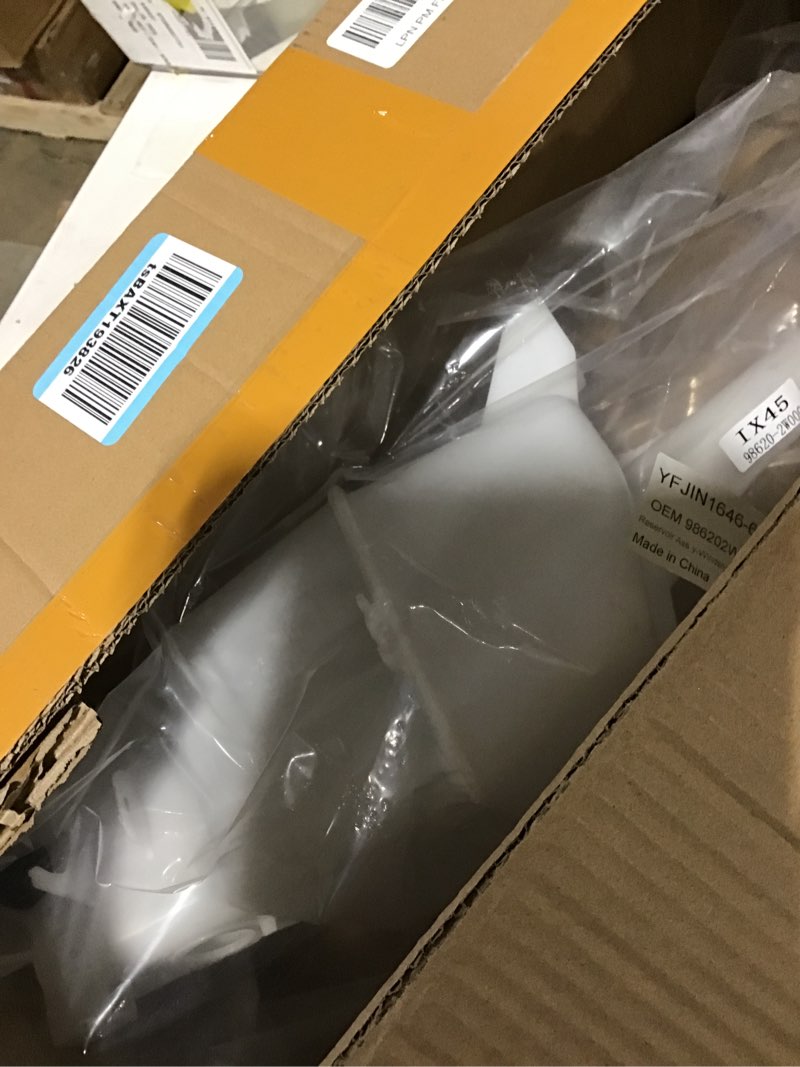 Condition photo showing Good Condition for NewYall Windshield Washer Fluid Reservoir Tank for Hyundai Santa Fe 3.3L 2013-2018, Santa Fe Sport 2.0L/2.4L 2013-2018