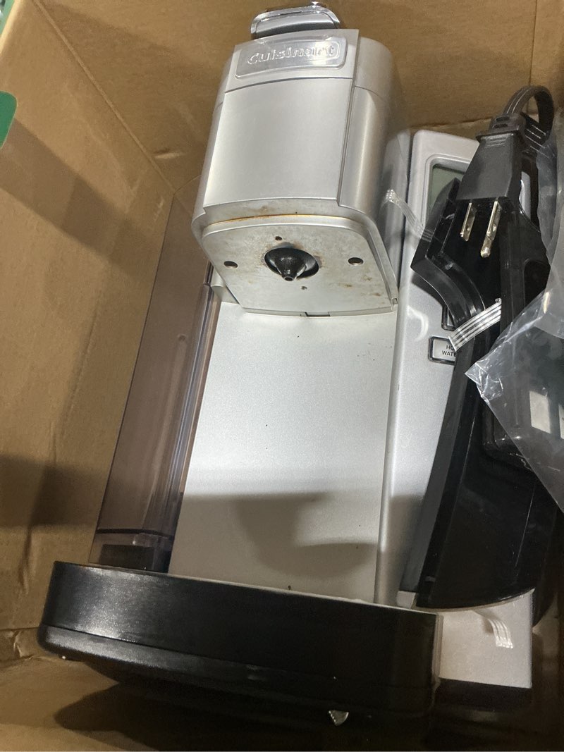 Condition photo showing New/Like New for Cuisinart Premium Coffee Makers 1 Cup Reusable Filter Cup Espresso Machine & Coffee-Maker Combos
