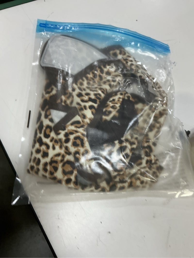Condition photo showing Good Condition for kuoser recovery suit for dogs, dog recovery suit female doggie onesie for surgery, post-op onesie for female & male dogs, soft protective wear, brownleopard m m (back:13.4-16.1'', weight:14-25 lb) b-brown leopard