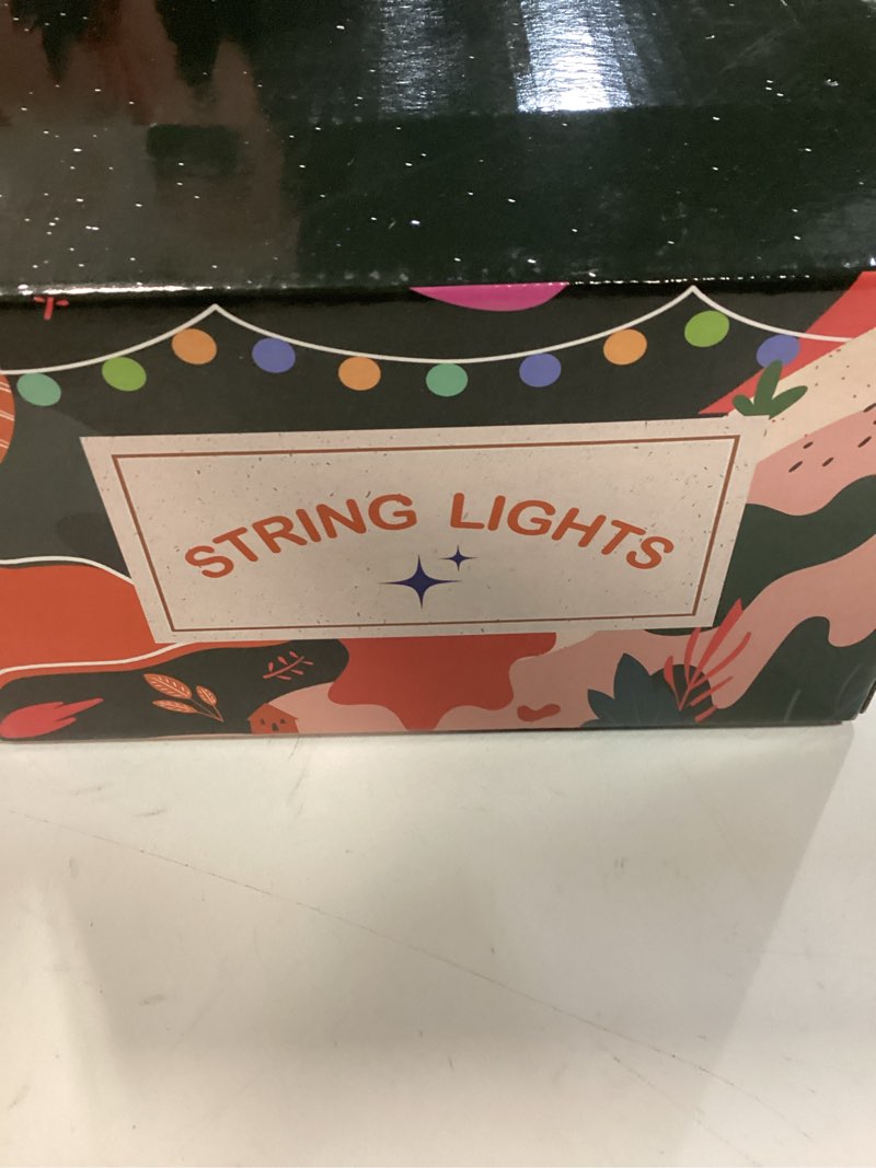 Condition photo showing New/Like New for 66 Ft Ice Lights for Outside, 640 LED Christmas Lights Outdoor Plug in, Christmas String Lights with 11 Modes & Timer for Holiday, Party, Wedding, House, Patio, Outdoor Decorations 66FT 640LED Warm White+Multicolor