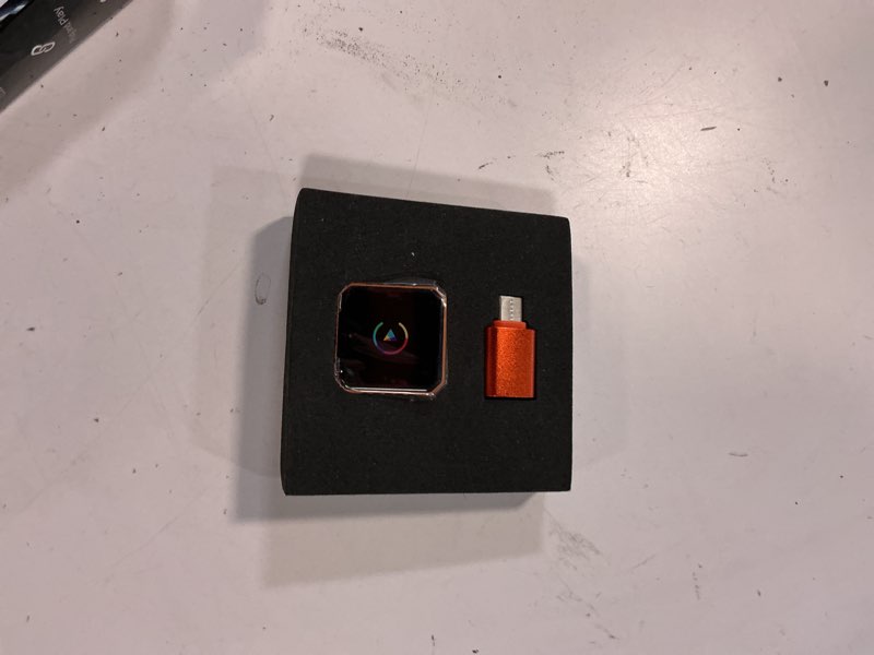 Condition photo showing Good Condition for 2026 mini wireless carplay adapter, upgrade wired to wireless for carplay & android auto, plug and play, fast auto-reconnect stable control, zero delay car play for iphone ios 10+, android 11+, orange