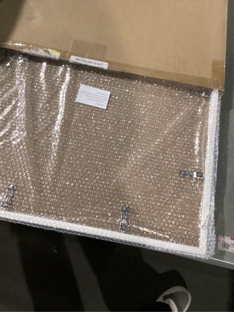 Condition photo showing New/Like New for upsimples 18x24 Picture Frame, Display Pictures 16x20 with Mat or 18 x 24 Without, Wall Hanging Poster Frames, White, 1 Pack White 18x24