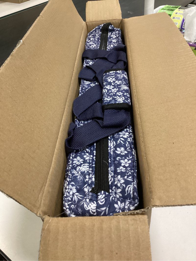 Condition photo showing Good Condition for American Mahjong Set,166 Quality Acrylic Tiles with Colorful Prints, 4 All-in-One Color Rack/Pushers, Complete Mahjong Game Set with Floral Blue Carrying Bag