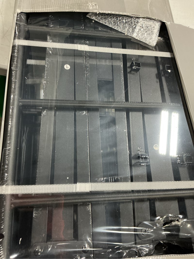 Condition photo showing New/Like New for full bed frame-classic metal platform bed frame,mattress foundation with steel slat support,under foundation storage,no box spring needed, easy assembly, full size full classic