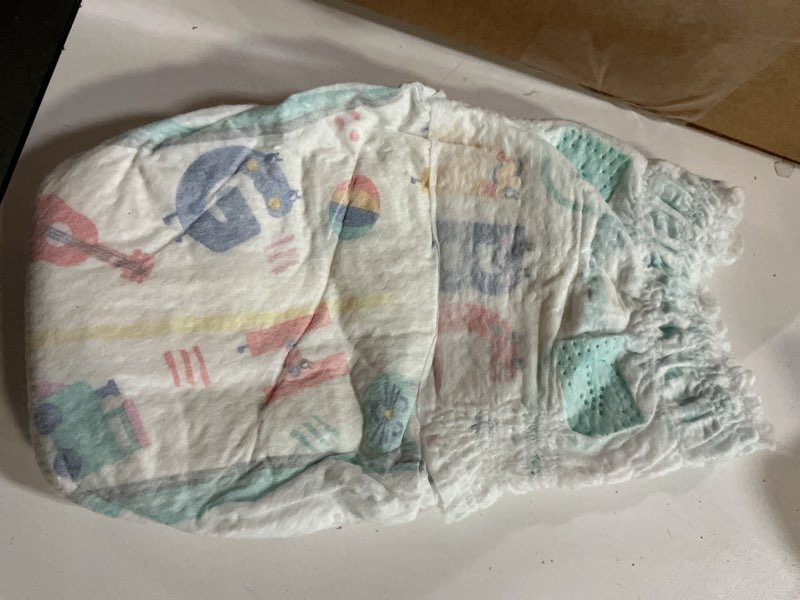 Condition photo showing As Is for (Incomplete )  Diapers Size 4, 124 Count - Pampers Cruisers Disposable Baby Diapers, Enormous Pack