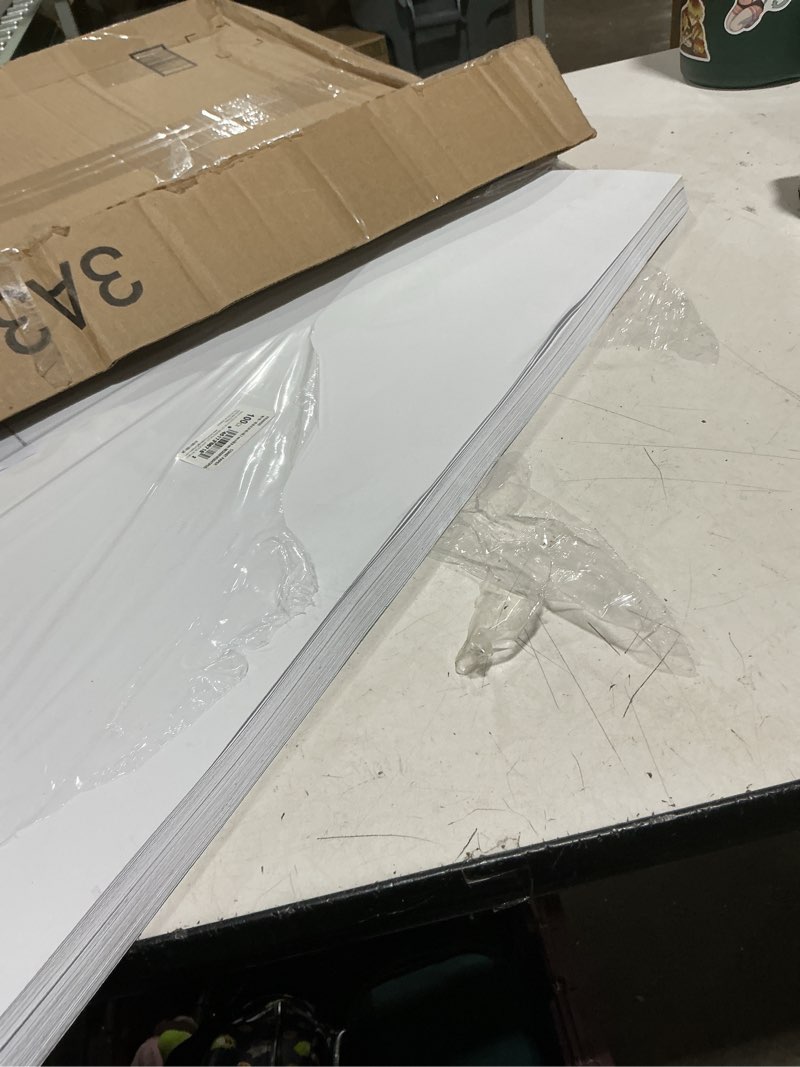 Condition photo showing Good Condition for prang (formerly sunworks) construction paper, bright white, 18" x 24", 100 sheets