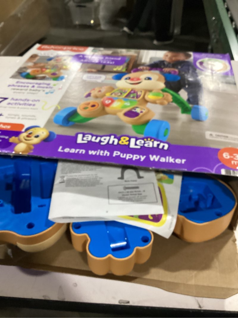 Condition photo showing Good Condition for Fisher-Price Baby Toy Laugh & Learn Smart Stages Puppy Walker with Educational Music Lights & Activities for Infants Ages 6+ Months