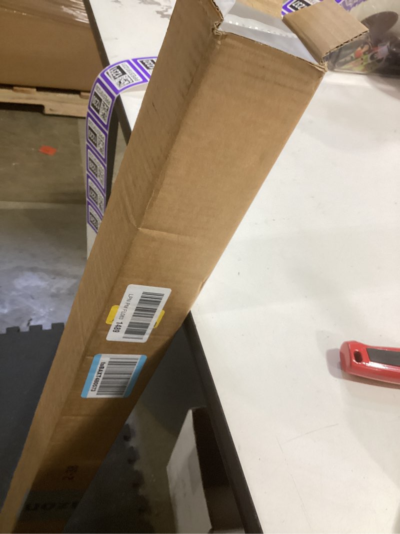 Condition photo showing New/Like New for aosky blackout roller shades cordless blinds for windows, free-stop shades with valance, thermal insulated fabric, uv protection, natural woven blinds for home and office (38" w x 72" h, white) white 38"w x 72"h