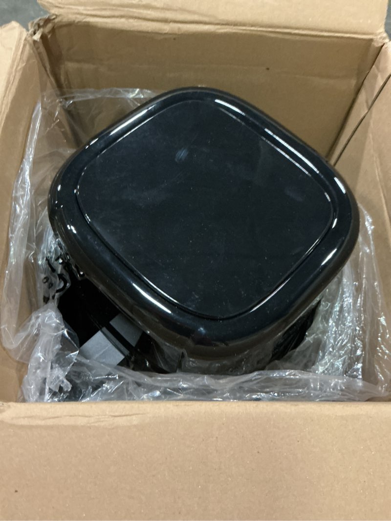 Condition photo showing Good Condition for chefman 2 qt mini air fryer – digital space-saving compact air fryer with nonstick and dishwasher safe basket, quick & easy meals in minutes, features digital timer and shake reminder – black 2 quart black