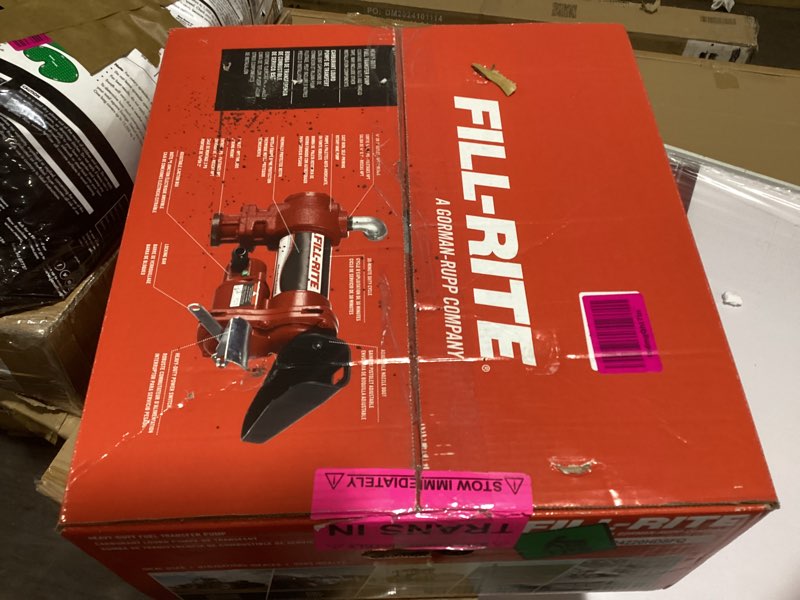 Condition photo showing Good Condition for Fill-Rite FR4220HDSFQ 12V 20 GPM Fuel Transfer Pump with Premium Filter Package | Gasoline, Diesel, Kerosene, Ethanol Blends, Methanol Blends & Biodiesel