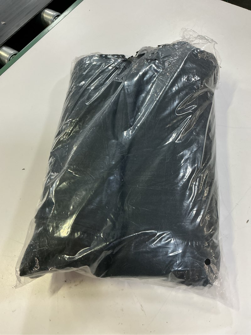Condition photo showing Good Condition for pickluc blackout curtains 96 inches long 2 panels, black out drapes for bedroom or living room, back tab and rod pocket top, set of two, black, 52" wide and 96" length. black 52"w x 96"l (pack of 2)