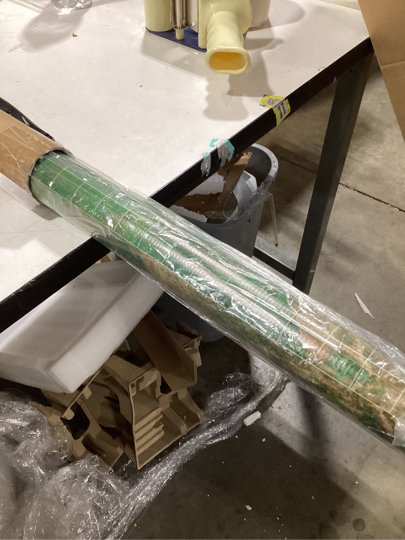 Condition photo showing Good Condition for Wargaming Battle Mat, 48"x72" - Terrain for Warhammer 40K, Dungeons and Dragons, Tabletop RPG, Miniatures & Strategy Games - Durable Vinyl Map 48x72 Grasslands+grids