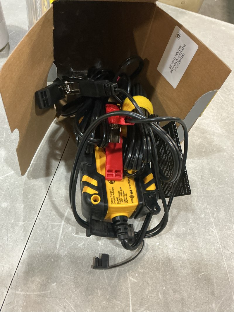 Condition photo showing Good Condition for everstart maxx bc4we 4 amp waterproof 12volt automotive and marine battery charger