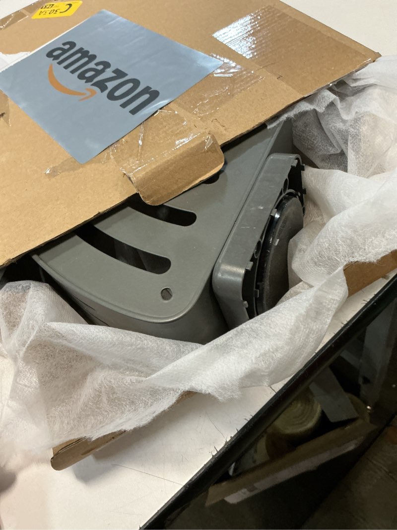 Condition photo showing As Is for Voldra Corner Shower Caddy Suction Cup, 2 Pack Corner Shower Shelves No Drilling, Aluminum Upgrade Suction Cup Shower Organizer with Towel Bar & Hooks Removable Bathroom Storage Rack(Gray) Suction Cup-Corners Gray(2 Pack)